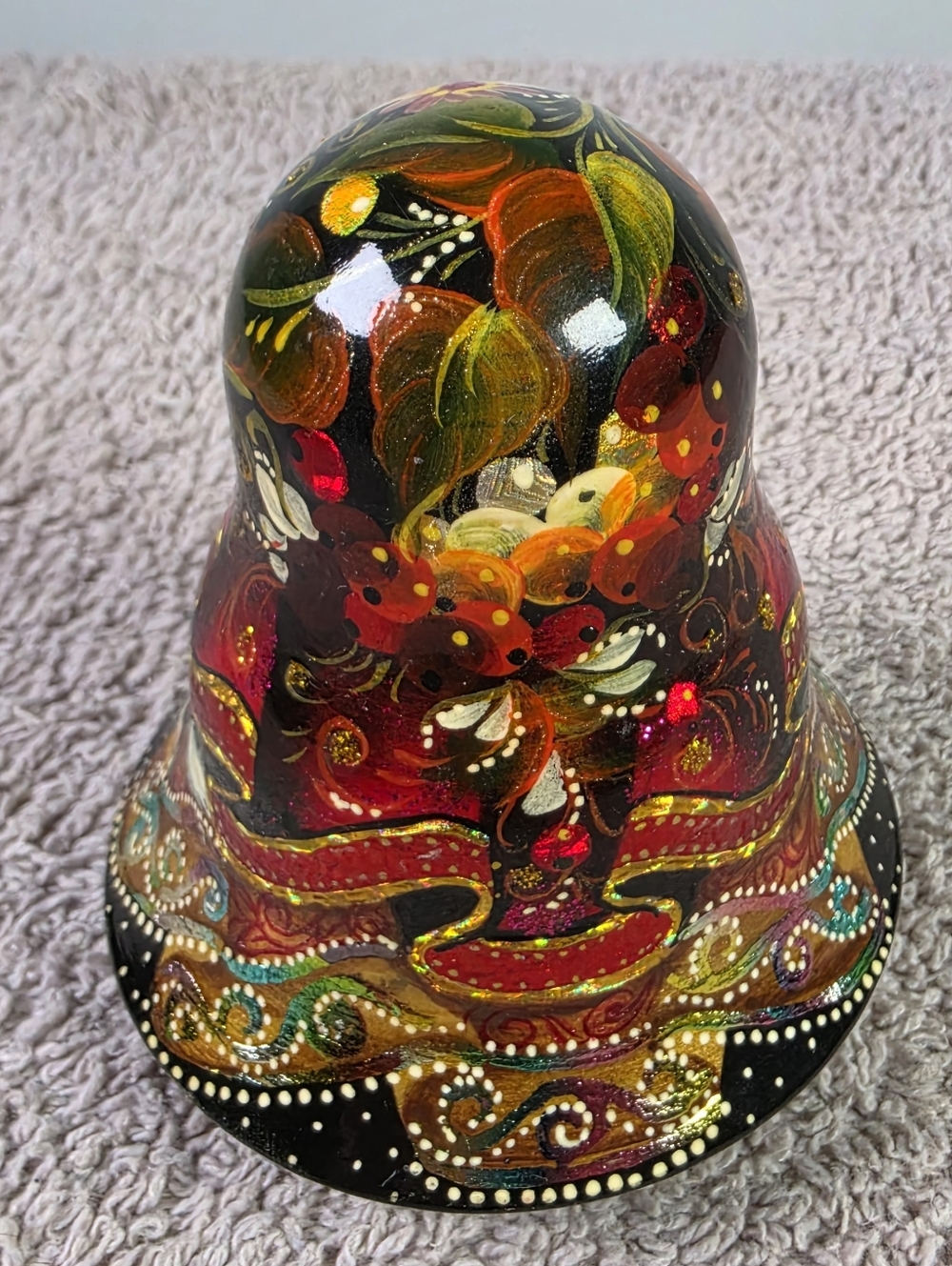 Russian Roly Poly Doll Known As Nevalyashka - Picture 6 of 13